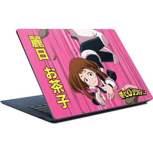 My Hero Academia Ochaco Uraraka Season 4 Surface Laptop Skin
